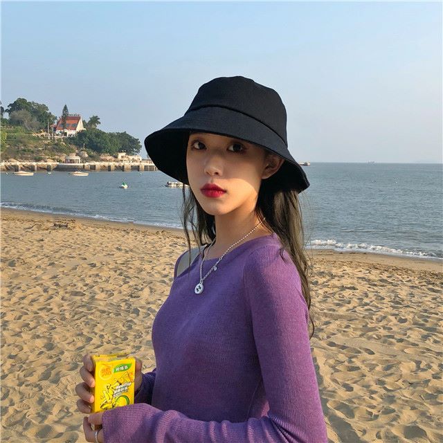 2020 Summer New Fisherman Hat Female Summer Hundred With Korean Version Of The Tide Sun System Of Solid Color Literary Sun Protection Hat For Men And Women Application Scenario
