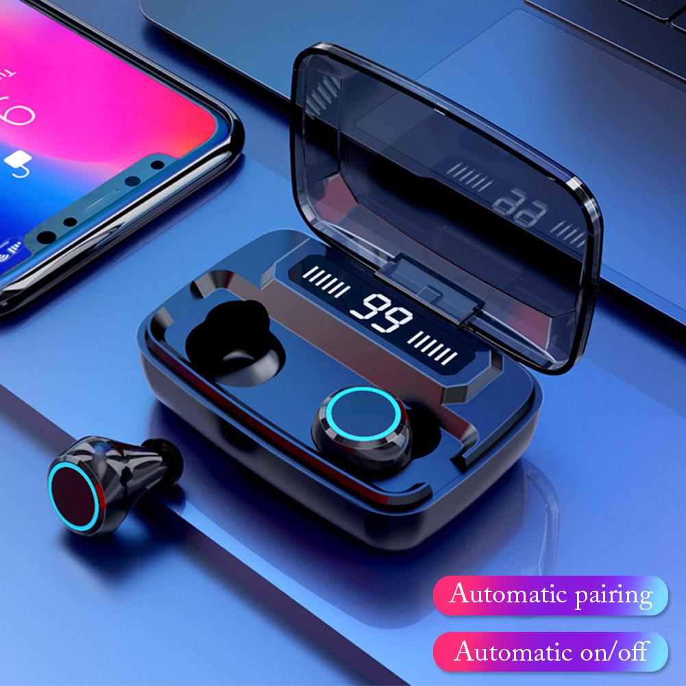 YEXIN 新款M11带LED显示数显触摸5.0无线蓝牙耳机双耳tws产品图