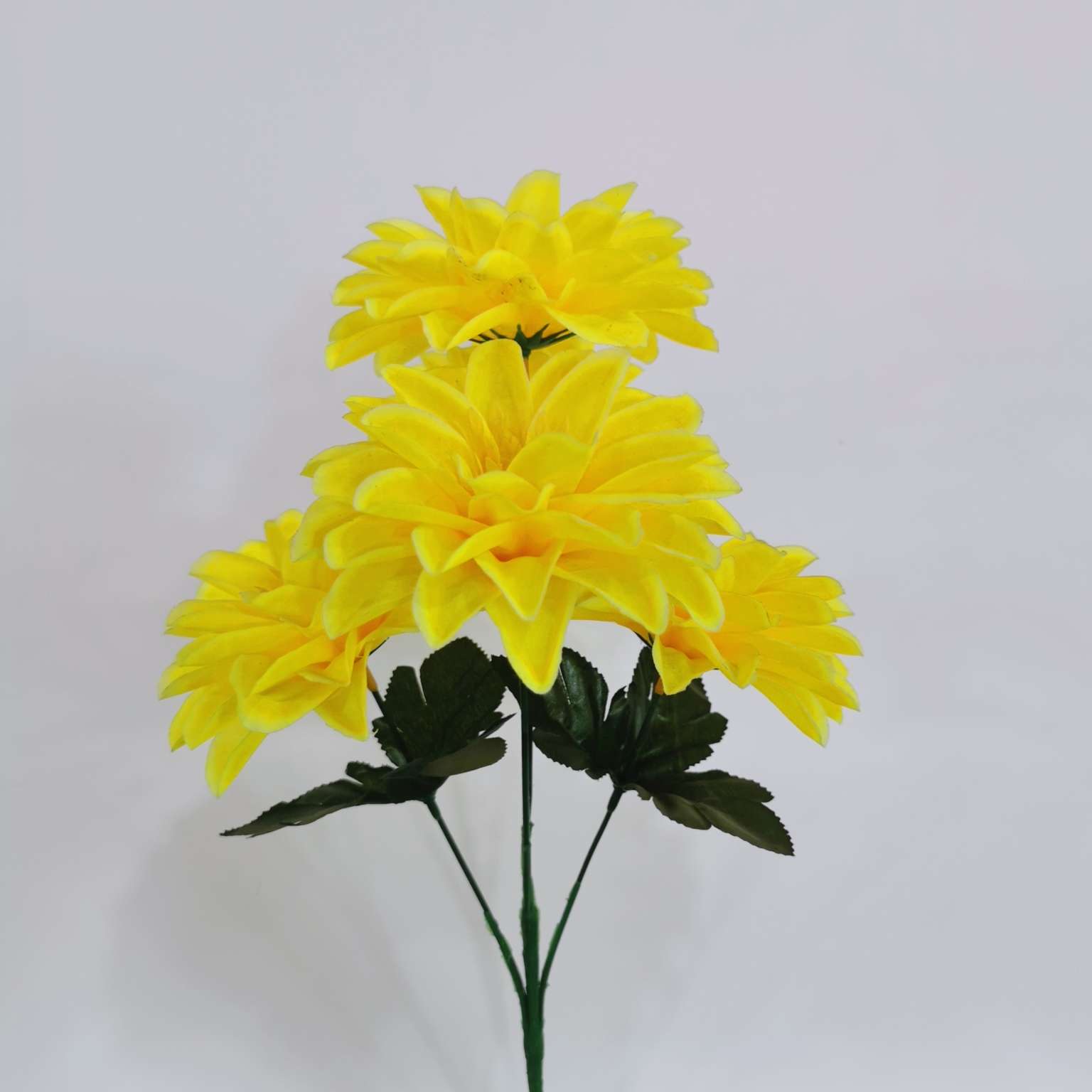 Five-pronged extra-long handle Qingming flower stems from Russia, direct sales from Guangdong stem manufacturer, wholesale of artificial flower accessories in Yiwu undefined