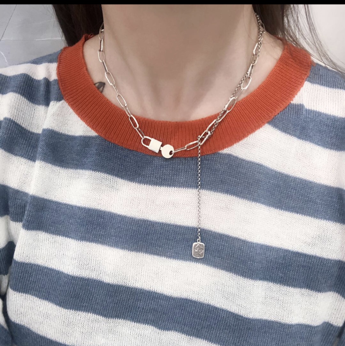 Heart Lock Necklace...