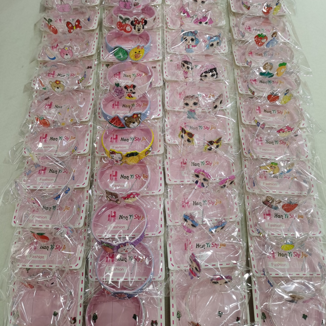 亚克力印花儿童手镯