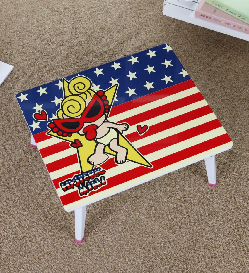 Multifunctional folding children's table and chair baby's toy table study writing desk small table baby's dining table
