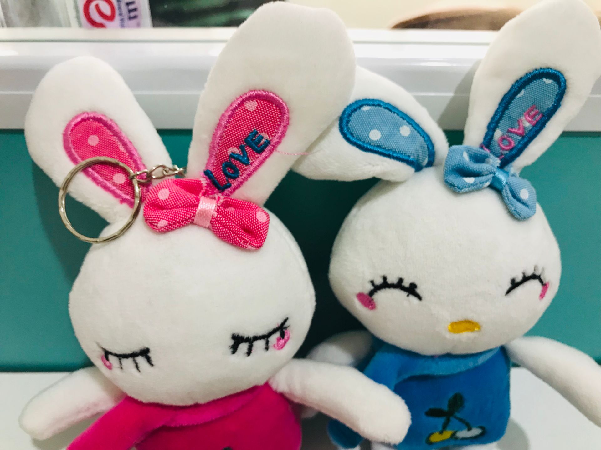 Cartoon plush toys, rabbit figurines, small pendants, dolls, cloth dolls, children's gifts, wedding scattering, clothing accessories detail image 5