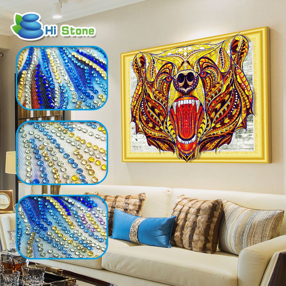 Bright diamond, irregular-shaped diamond, framed diamond painting 40*50, an export bestseller available without loan
