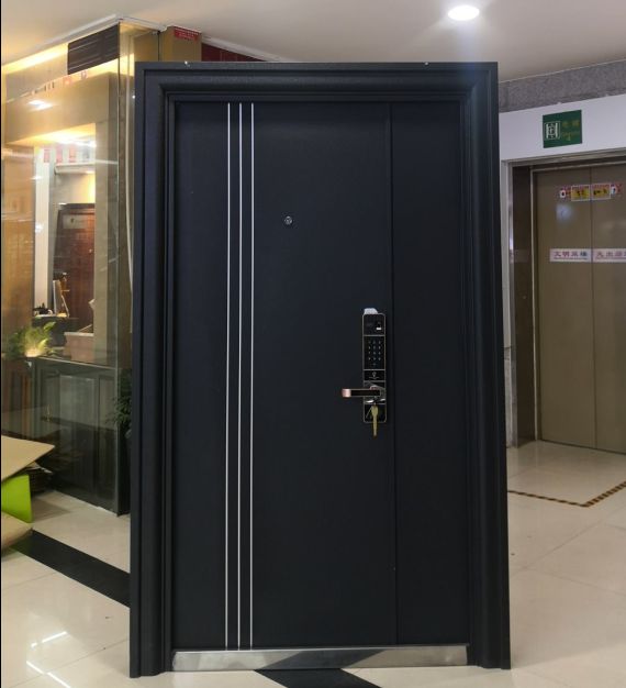 STEEL IRON DOOR SECTURITY DOOR  ES-1815 thumbnail