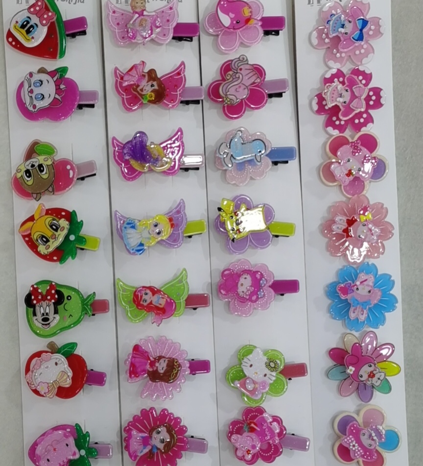 亚克力轴承卡通可旋转压夹