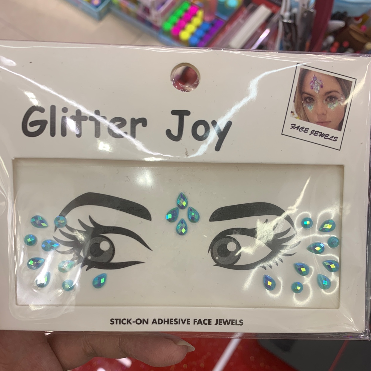 蹦迪夜店音乐节万圣节派对化妆脸钻贴 欧美 INS网红款 亚克力水钻树脂贴脸饰品价格面议e3