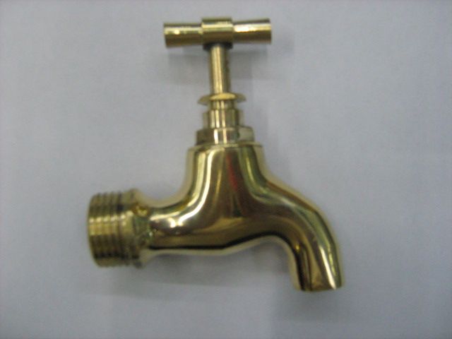 Polished all-copper faucet - polished all-copper faucet - South American market - in stock