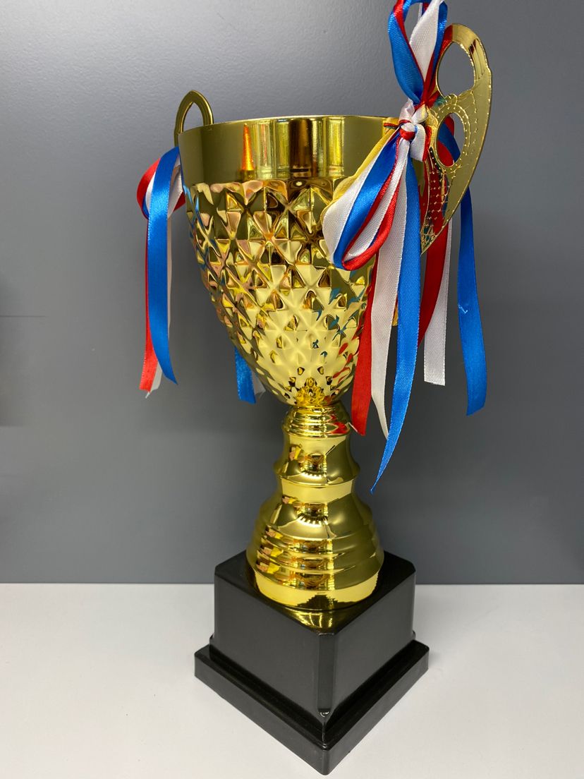 Brilliant Trophy 2020 New metal trophy manufacturers direct award competition trophy trophy high-end trophy 43CM details Picture