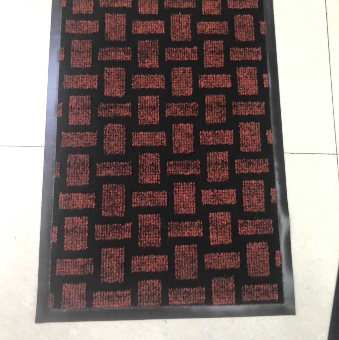 方块防滑垫地垫入户门店家用卧室耐脏防滑脚垫厨房卫生间印花地垫