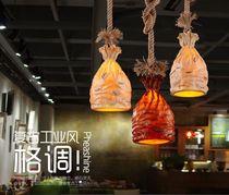 Nordic restaurant bar art lamps American simple creative bar coffee shop resin chandelier lamps
