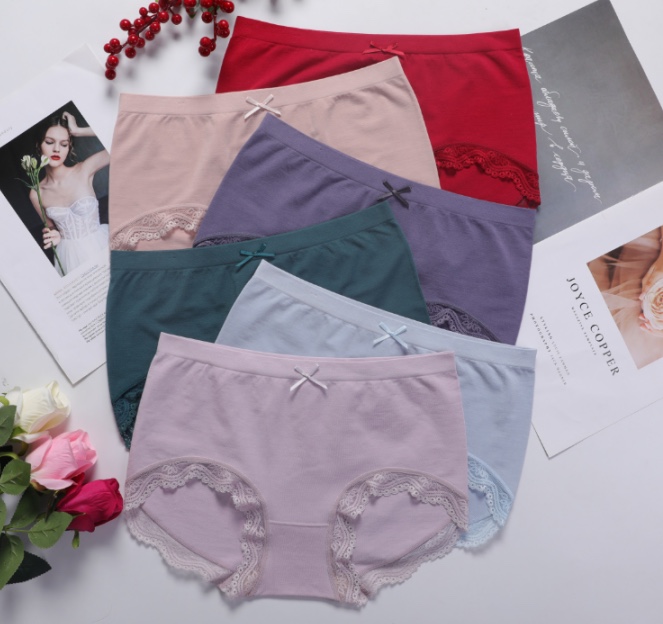 Seamless Naked Ammodal Panties S7002#