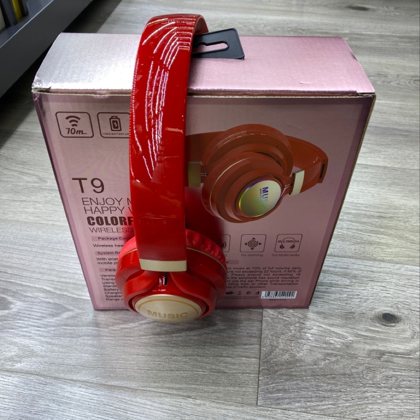 T9 headphones Specification image