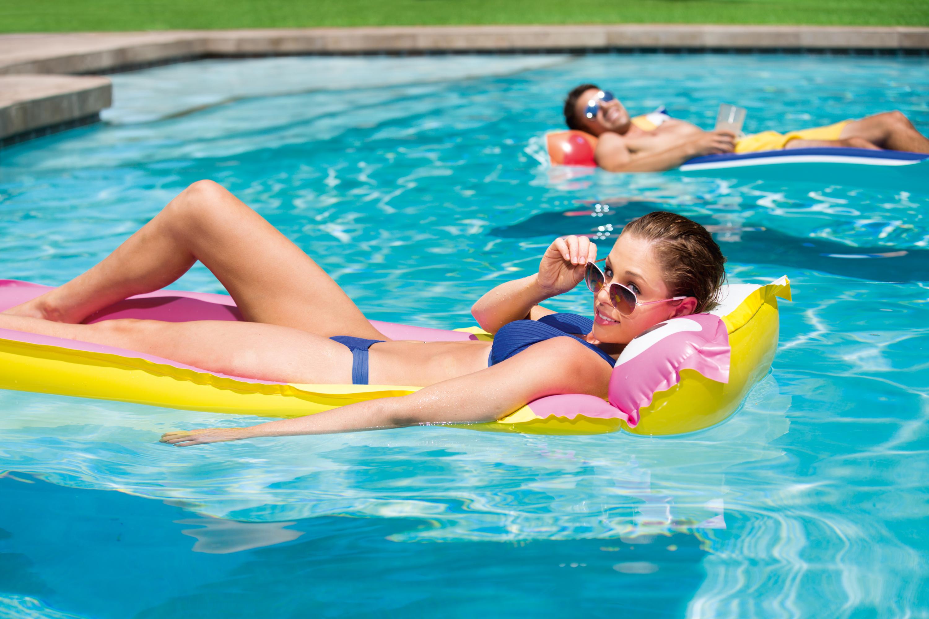 Bestway® 6' x 30"/1.83m x 76cm 44021彩绘浮排 火烈鸟涂鸦浮排详情图1