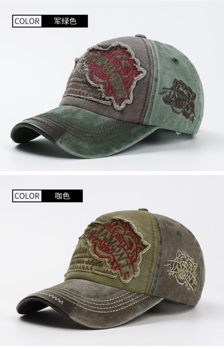 Aliexpress Burst To Do Old Bullhead Baseball Cap Washed Hat Edged Visor For Men And Women New Baseball Cap Application Scenario