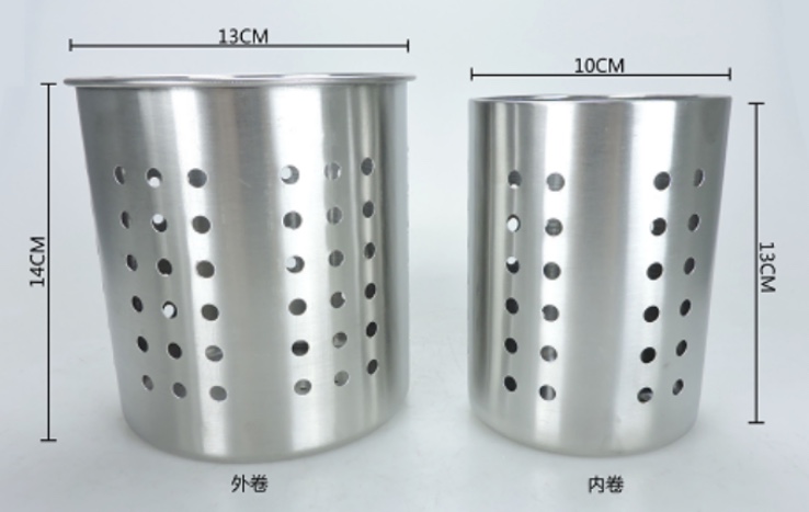 不锈钢筷子桶笔桶多用桶储物桶