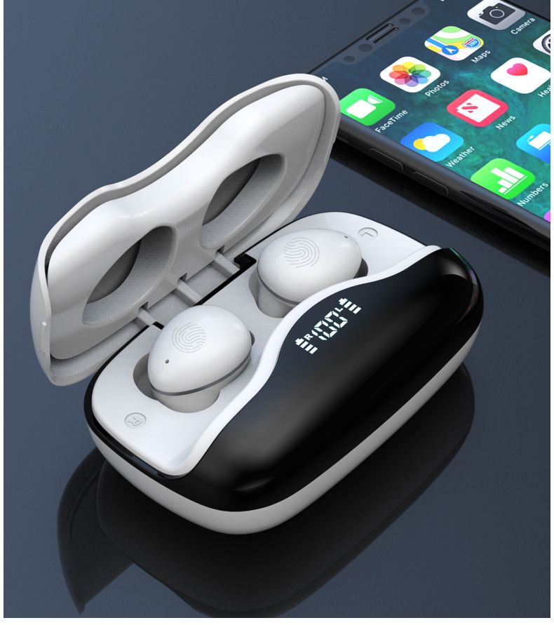 YEXIN 新款W16蓝牙耳机 无线耳机 5.0 tws数显蓝牙耳机详情图19