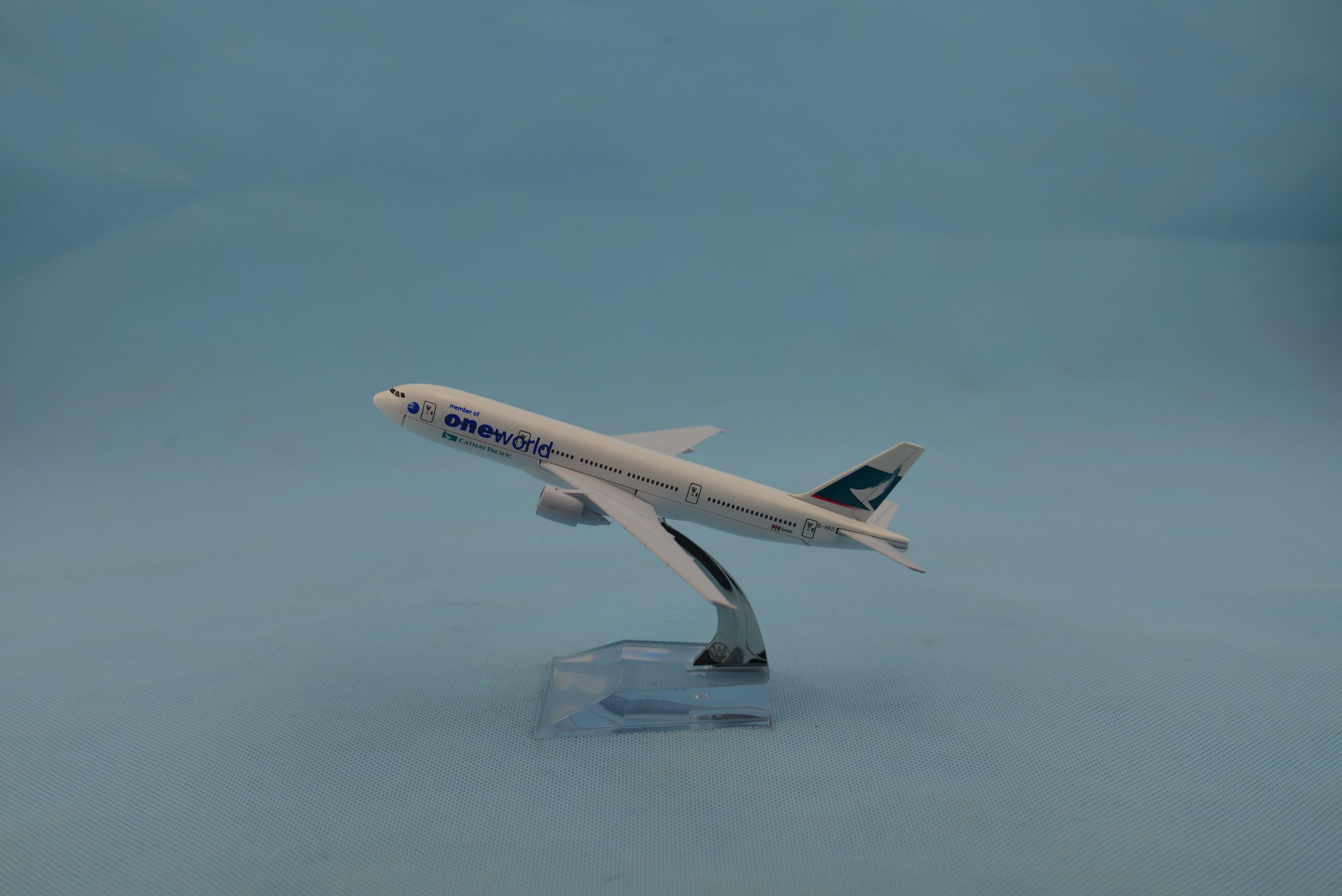 Aircraft Model (16CM Cathay Pacific B777) Metal aircraft model alloy aircraft model