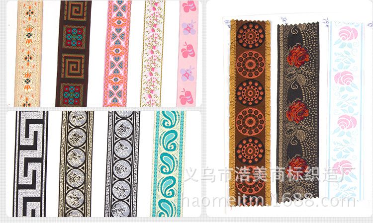 Supply Manufacturers Direct Wholesale Professional Custom All Kinds Of Clothing Accessories Exquisite National Wind Lace Free Proofing Application Scenario