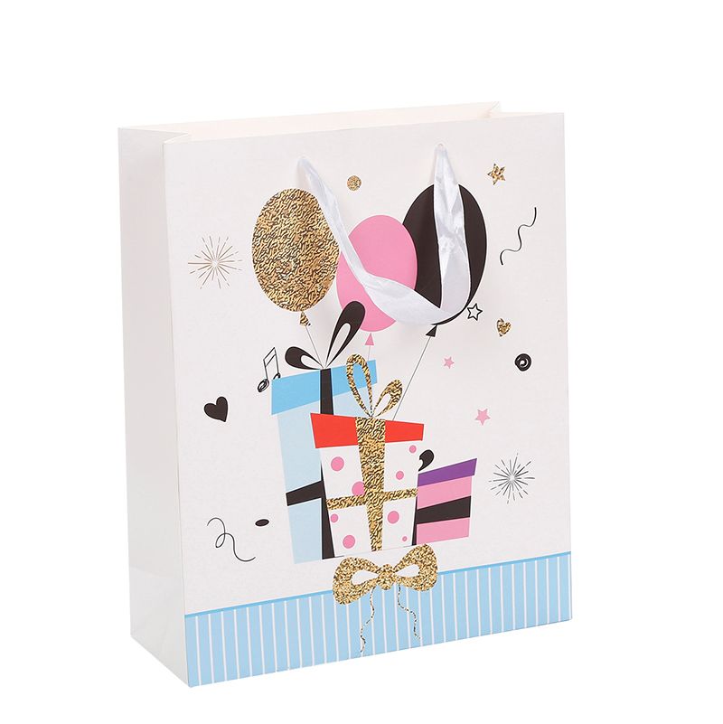 高档白卡纸袋手提礼品纸袋精美印花服装纸袋购物纸袋手提袋定制详情图4