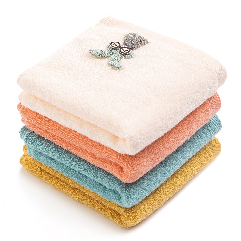Yiwu Quality Children's Towels, Pure Cotton Face Wash Household Cartoon Children's towels, All-cotton small towels -6709/42025 Application Scenario