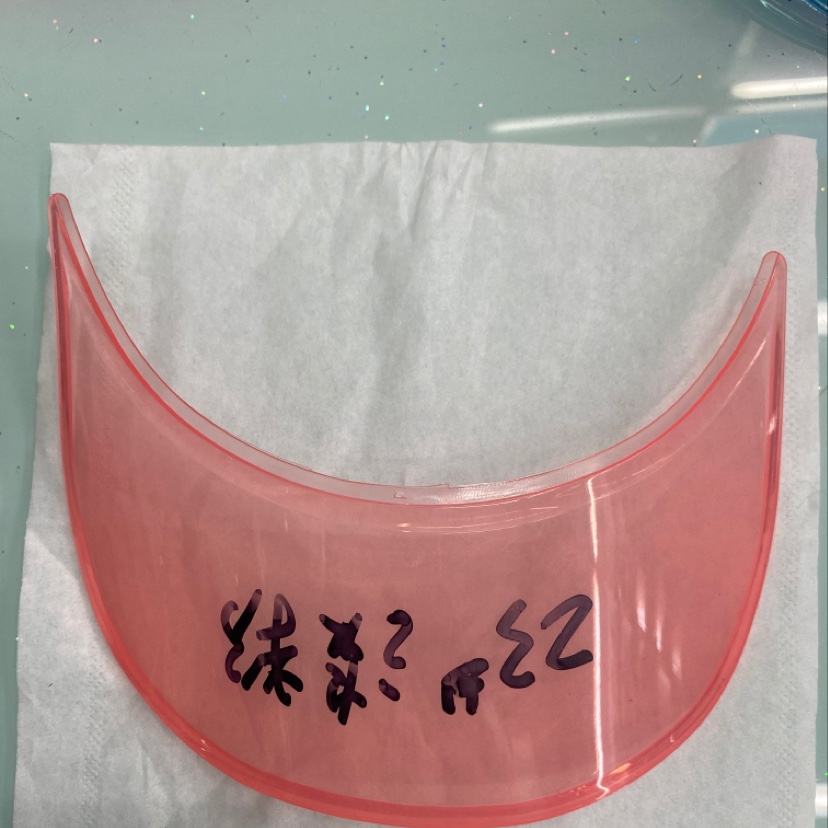 Light Powder Transparent Visor details Picture