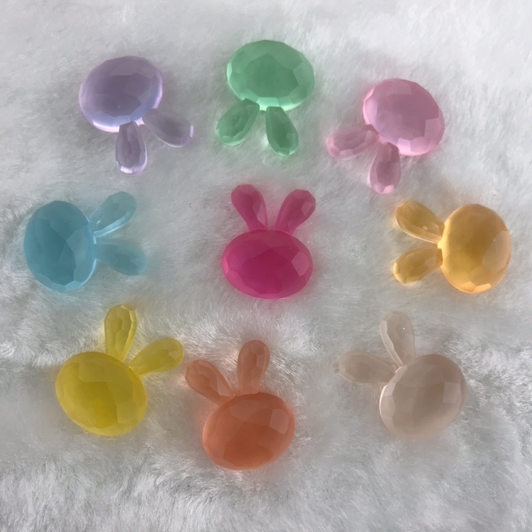 Ab glue epoxy resin accessories matte effect large rabbit 🐰 thumbnail