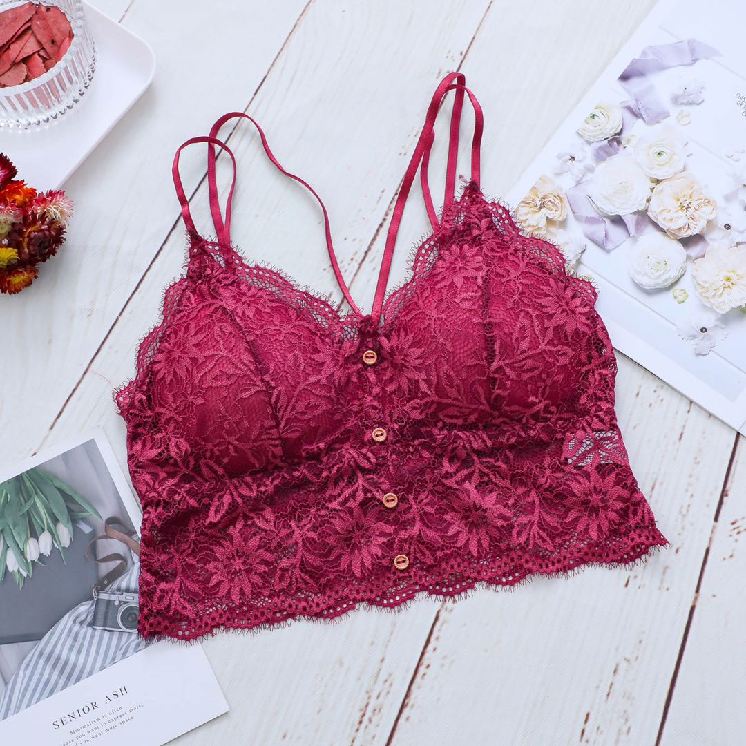 Mei Dai Fang New Lace Button Beautiful Back undefined