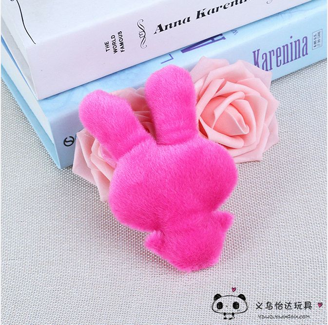 可爱卡通公仔兔毛绒兔子男生女生汽车钥匙扣挂件背包挂饰品钥匙链详情图5