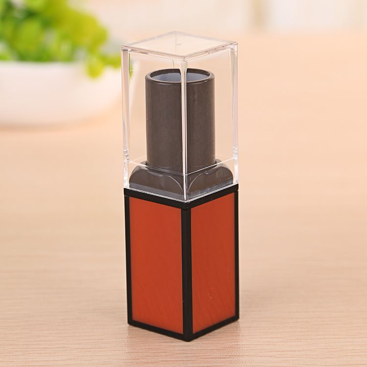 The bottom of high-grade, delicate and fashionable square lipstick tube can be packaged in a variety of colors thumbnail