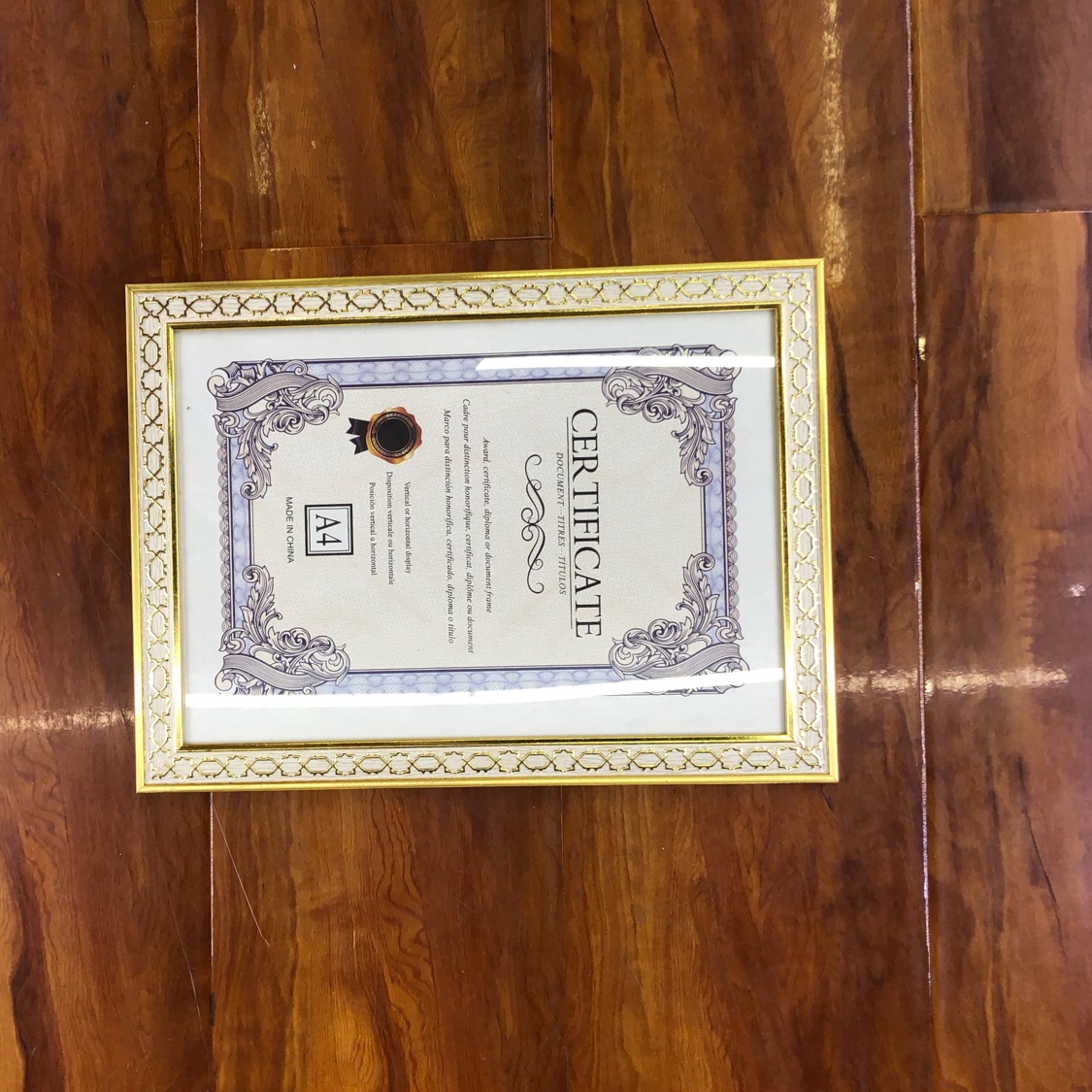 A4证件照片框图