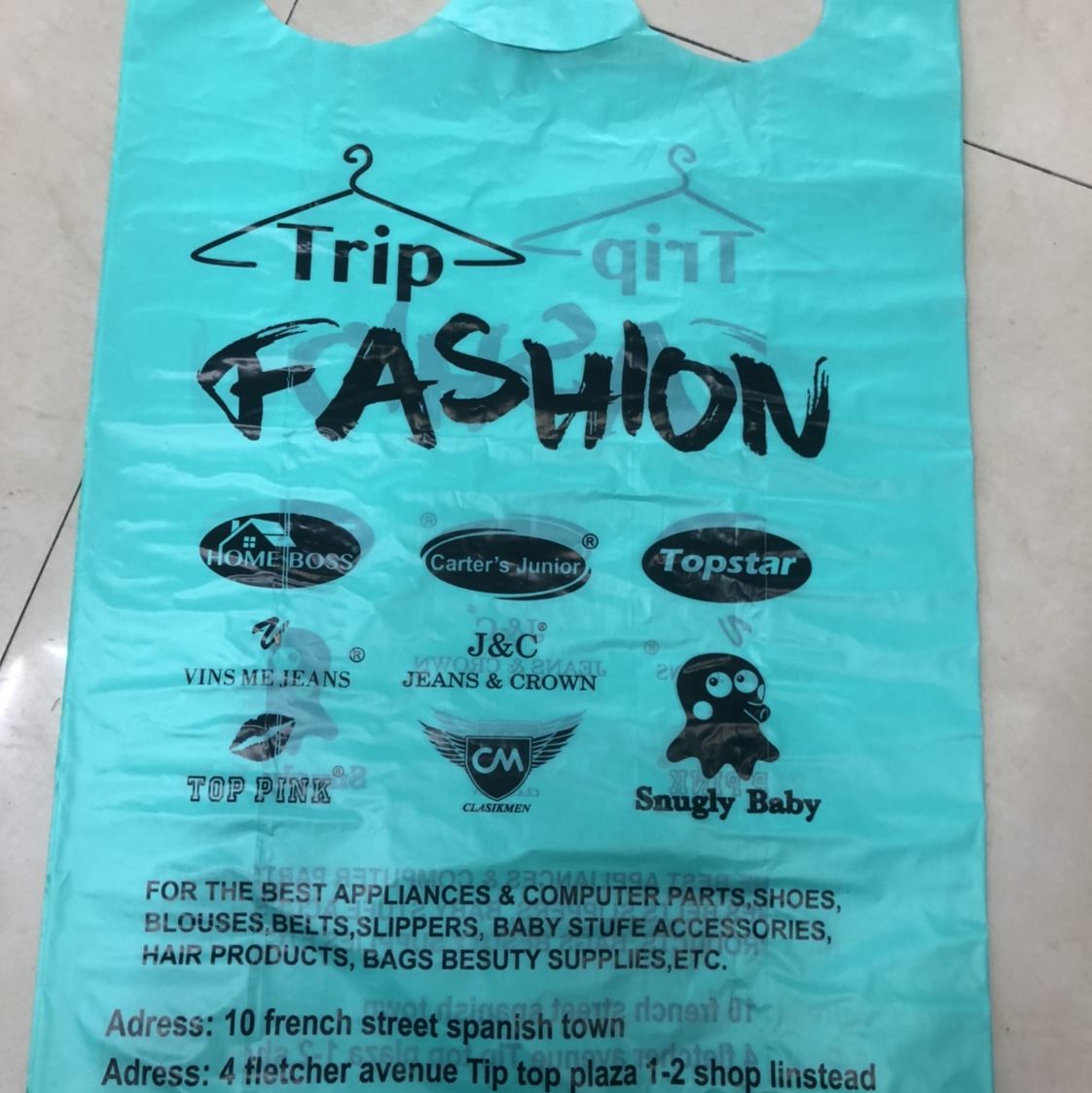 Freight to be paid by yourself. 55x80 low pressure double layer 6 silk thick, vest shopping bag, custom.