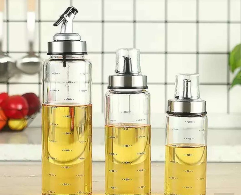 Three-Piece Oil Can Set