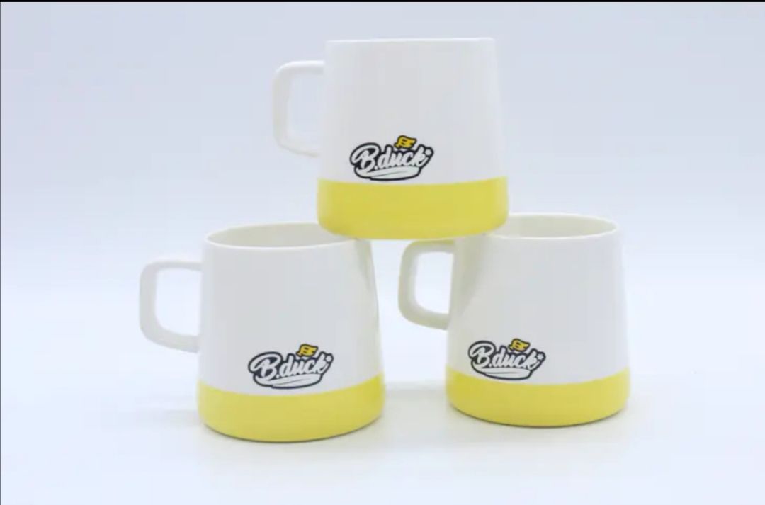 B.duck Cup Ceramic Water Cup Cartoon Mug Nice Cup Student Cup details Picture