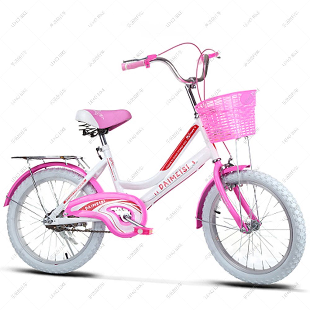 18 "Snow White children's bicycle with back seat and basket thumbnail