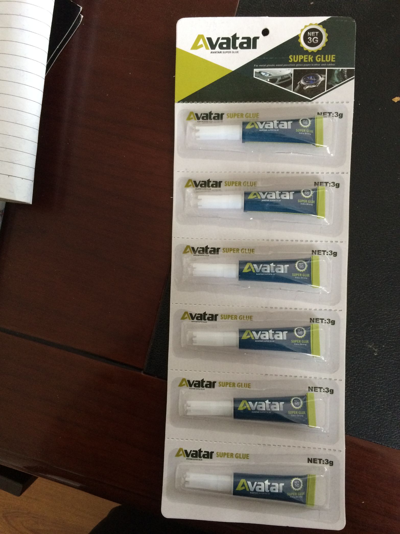 3 g 6 single row super glue