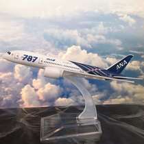 Aircraft model (16CM Japanese ANA Airlines B777) Metal aircraft model alloy aircraft model