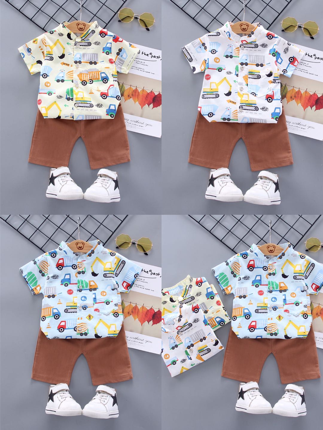Cartoon car 🚗 design shirt suits thumbnail