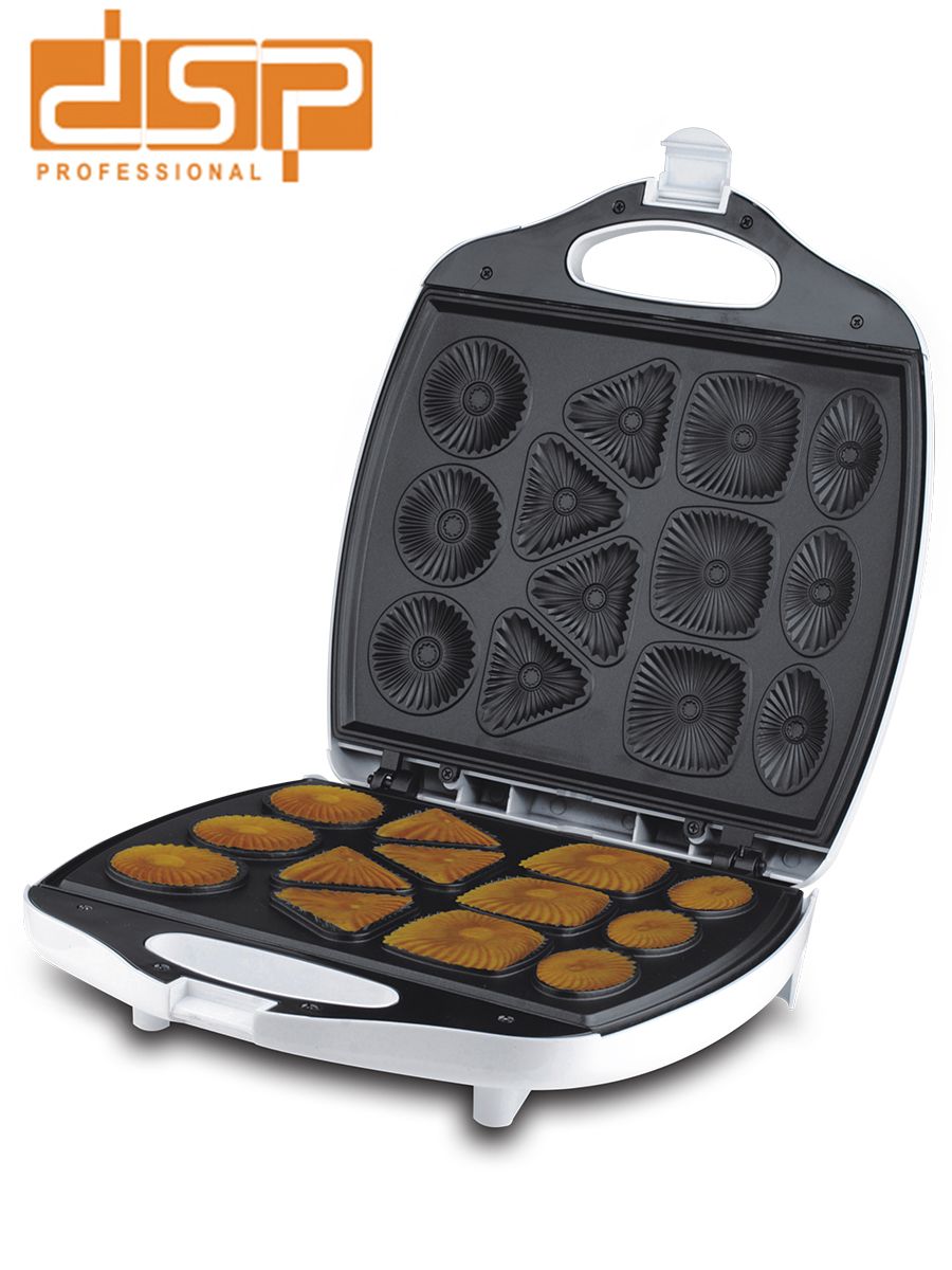 DSP Danmuffin Bakery home Waffle Maker Breakfast Bread maker Mini Light cake toaster thumbnail