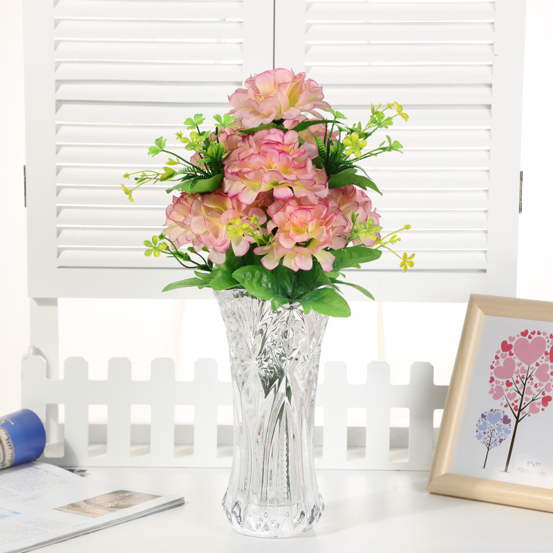 Fumin Silk Flower supplies Spring Color 10 Forked ball Chrysanthemum pure handcrafted artificial flower silk flower plant bouquet decoration custom best-selling items details Picture