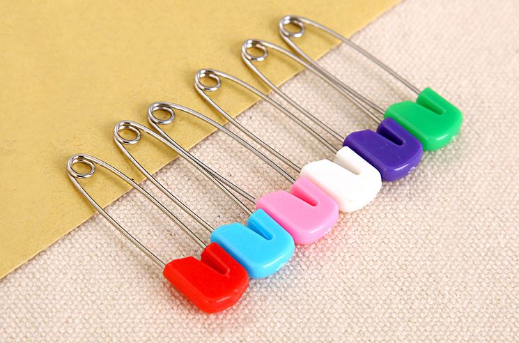 卡卡五金 5258全吸吸卡包装儿童安全别针55mm百元店小包装货源详情图8