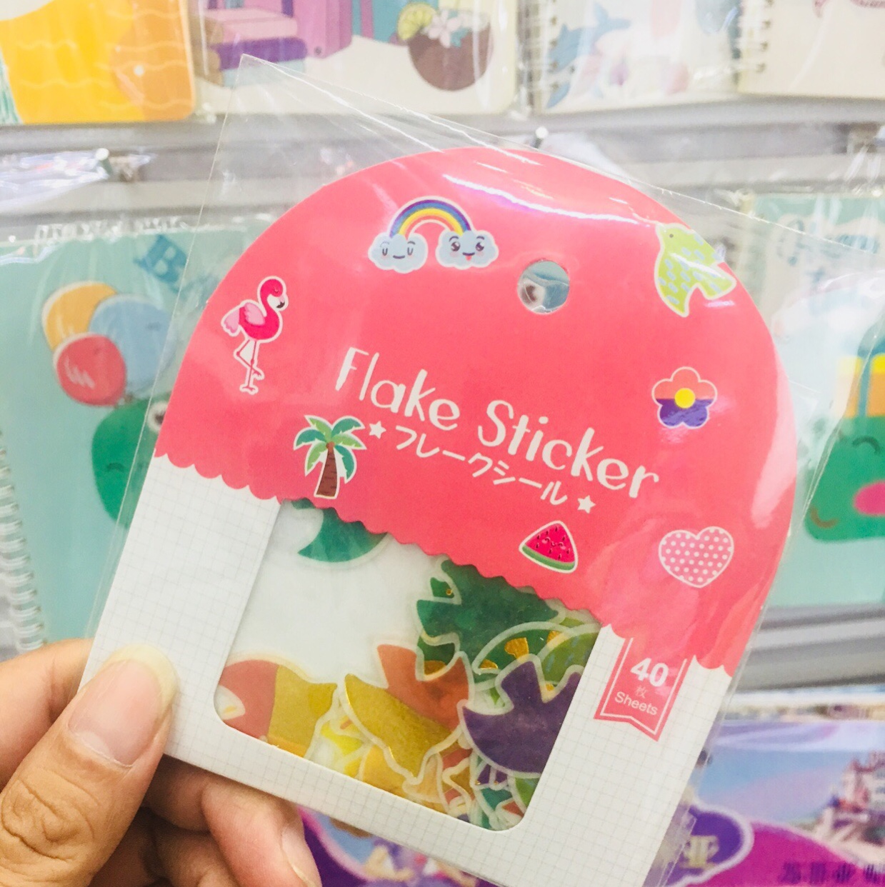 Cute doves with flat hand stickers and paper hot stickers
