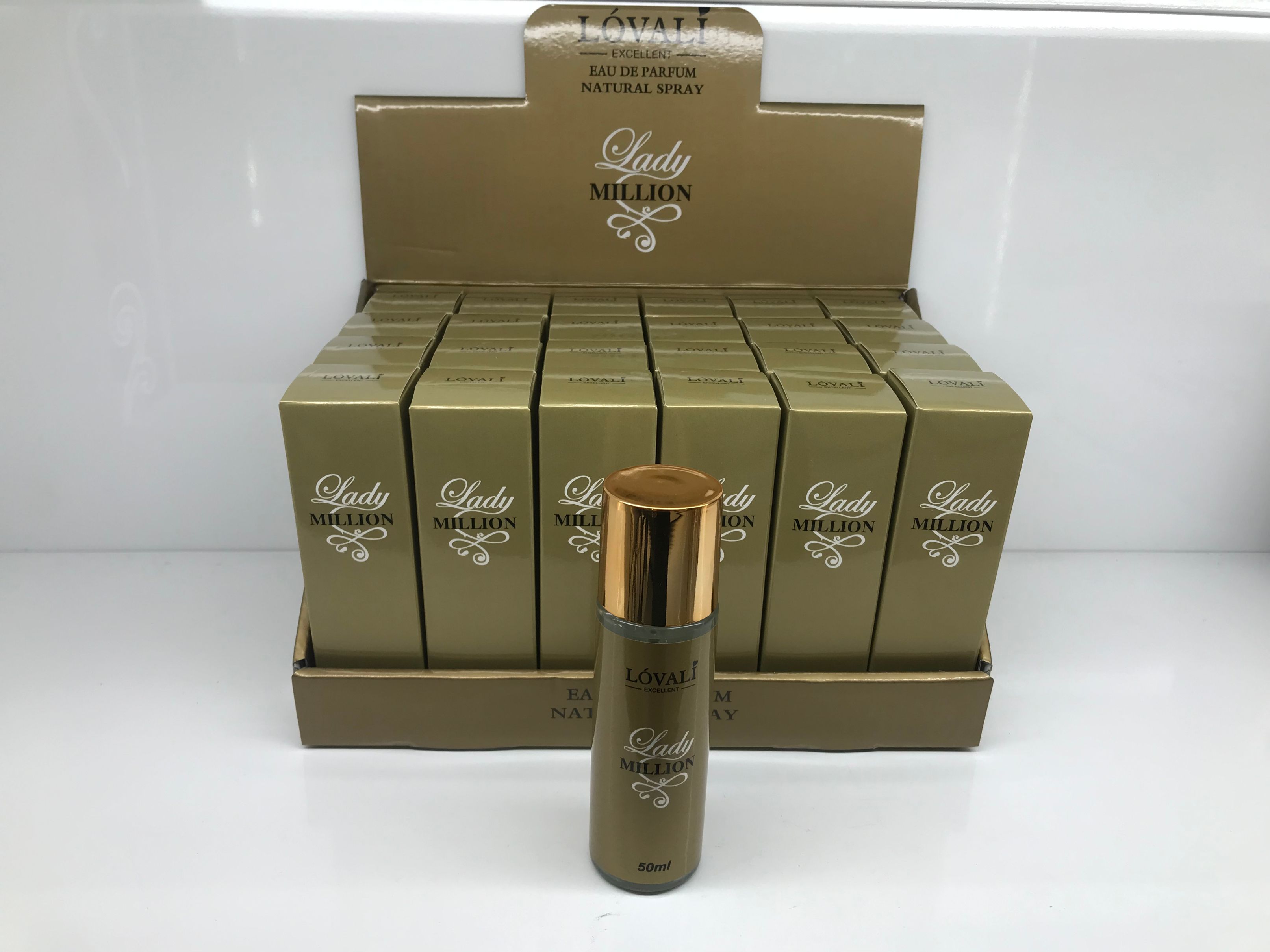 M letters 50 ml of perfume