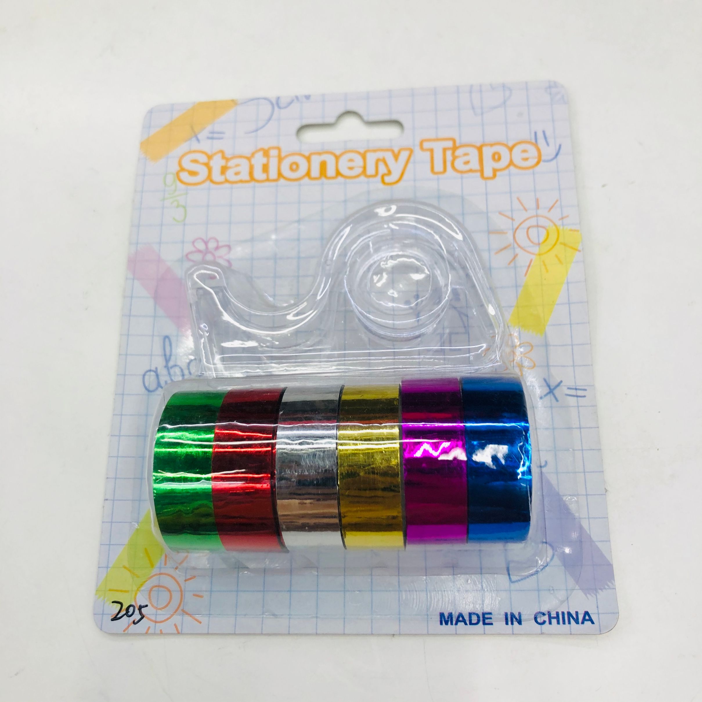 Aluminized film adhesive tape + adhesive tape holder