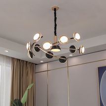 现代简约北欧led吊灯客厅餐厅卧室12头创意个性家用室内照明灯具