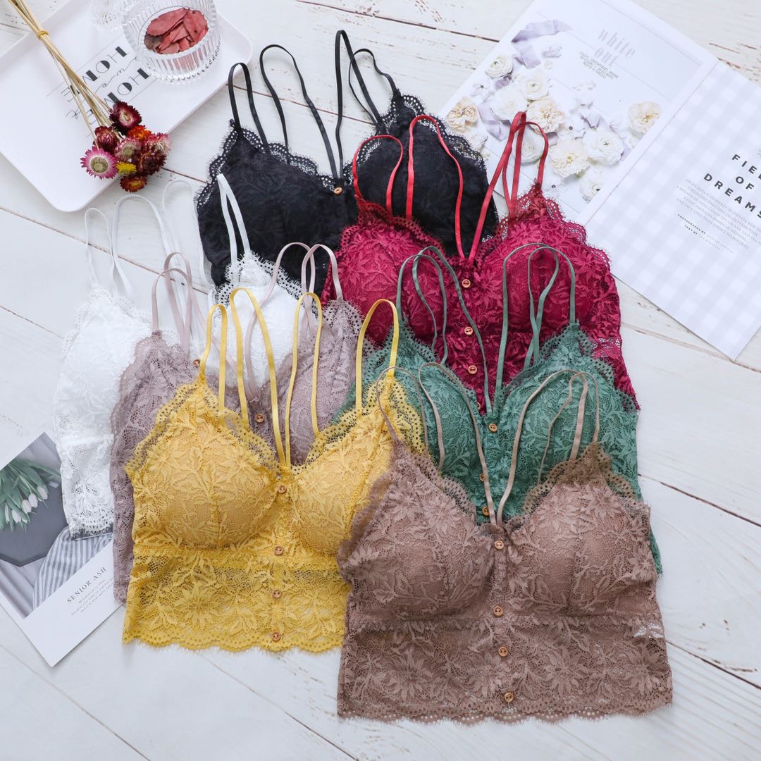 Mei Dai Fang New Lace Button Beautiful Back undefined