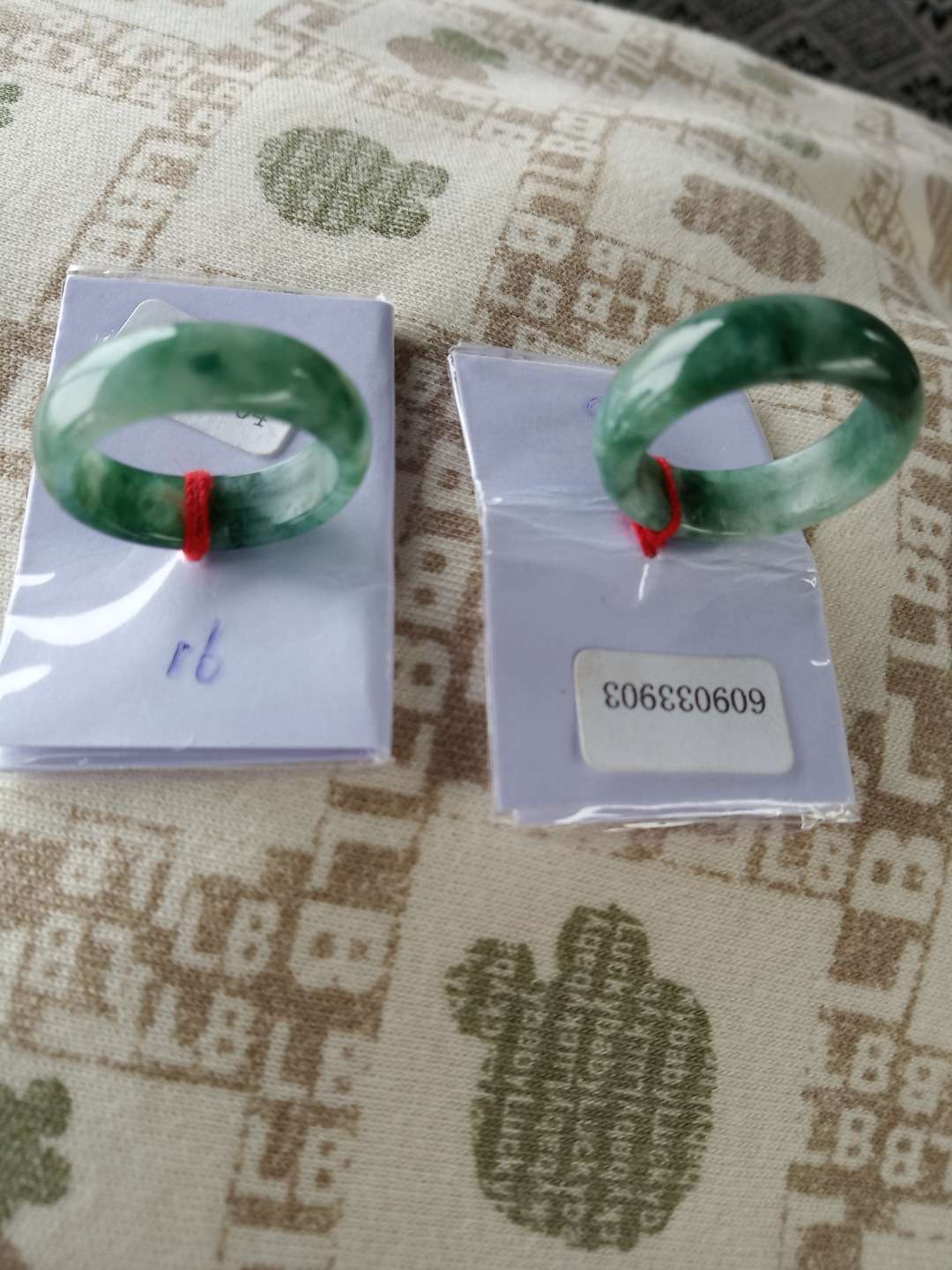 翡翠缅甸  指环 翡翠戒指产品图