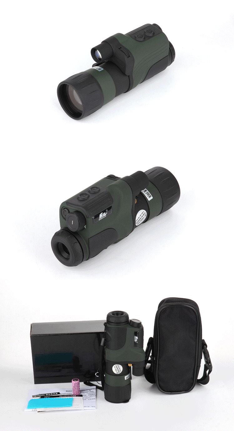 ZIYOUHU红外数码夜视仪ZYH-012单筒红外线望远镜高清录像夜视镜详情图3