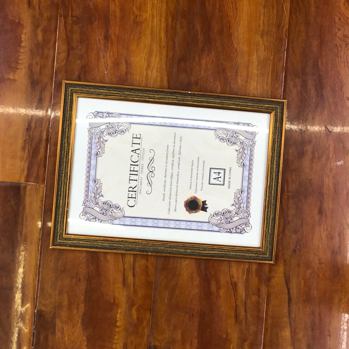 A4PS发泡相框正件框图