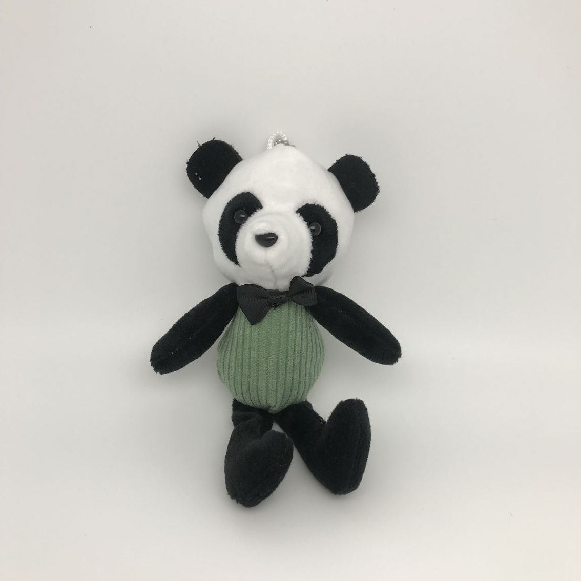 Cute cartoon little panda plush toys, small panda clothing pendants, keychains, dolls, bags, pendants detail image 6